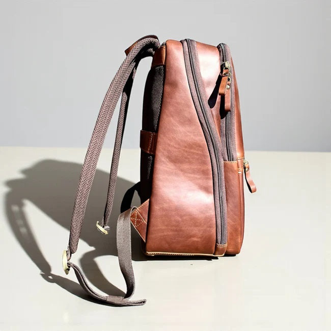 All Leather Backpack