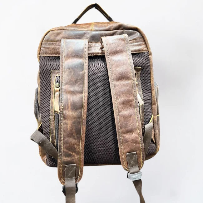 All Leather Backpack