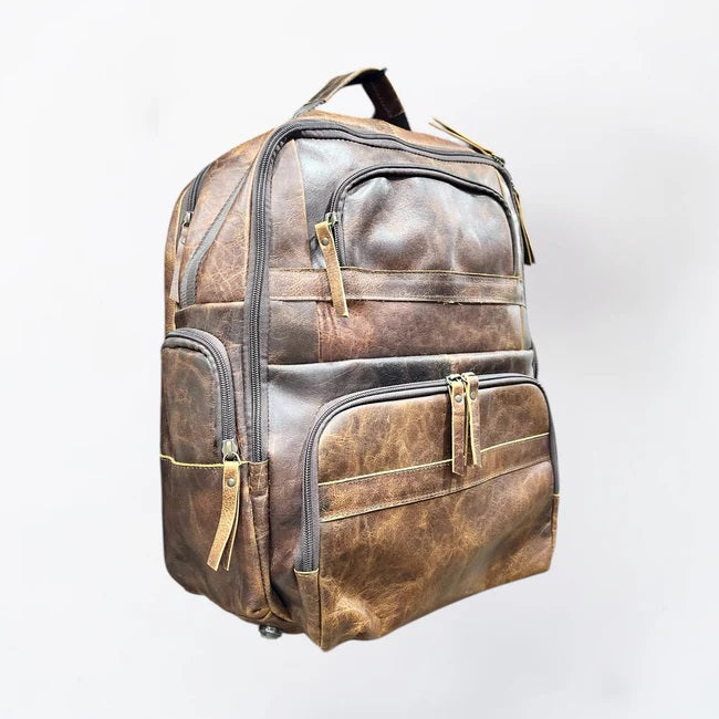 All Leather Backpack